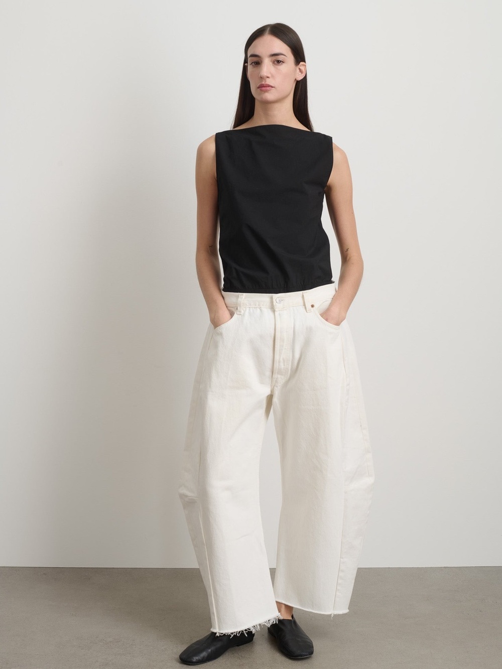 NWT B Sides Vintage Lasso Jean in Vintage White Size 30